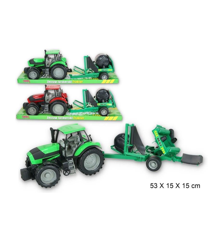 TRAKTOR Z MASZYNA ROLNICZA XXL 0450