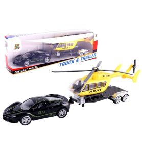 AUTO METAL Z PRZYCZEPA/HELIKOPTEREM 9039
