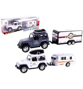 AUTO METAL TERENOWE Z PRZYCZEPA 9046