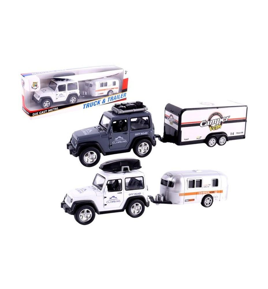 AUTO METAL TERENOWE Z PRZYCZEPA 9046