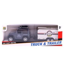 AUTO METAL TERENOWE Z PRZYCZEPA 9046