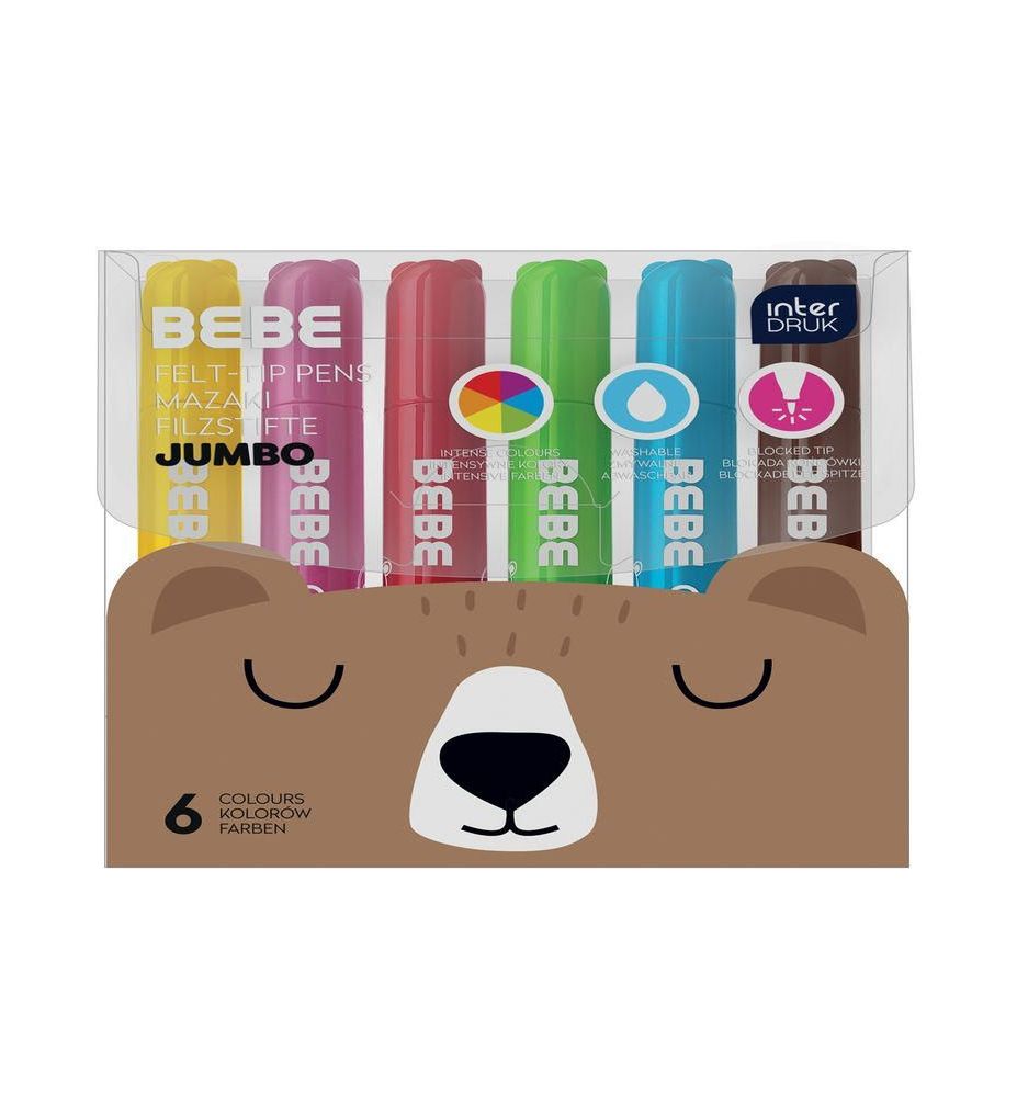 MAZAKI JUMBO 6KOL BEBE FRIENDS 3619