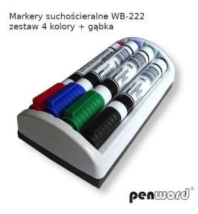 MARKERY SUCHOSCIERALNE GABKA 4KOL 4367