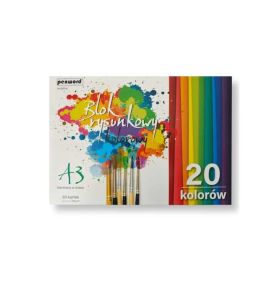 BLOK RYSUNKOWY A3 KOLOR 80G 20K 2132