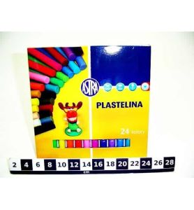 PLASTELINA 24 KOL. ASTRA 0651