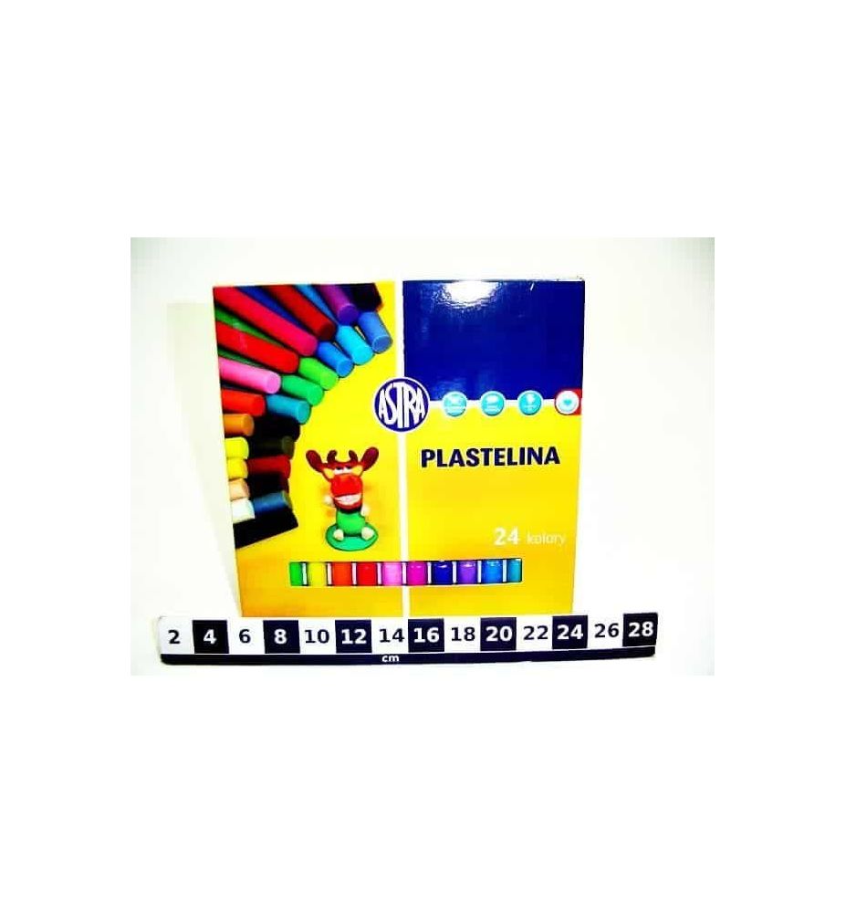 PLASTELINA 24 KOL. ASTRA 0651
