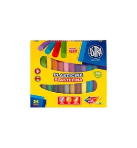 PLASTELINA 24 KOL. ASTRA 0651