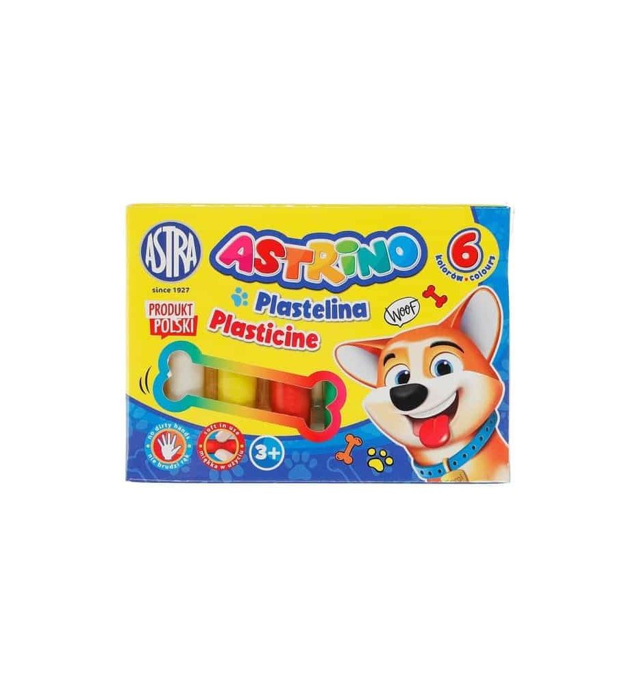 PLASTELINA ASTRINO 6KOL 8068