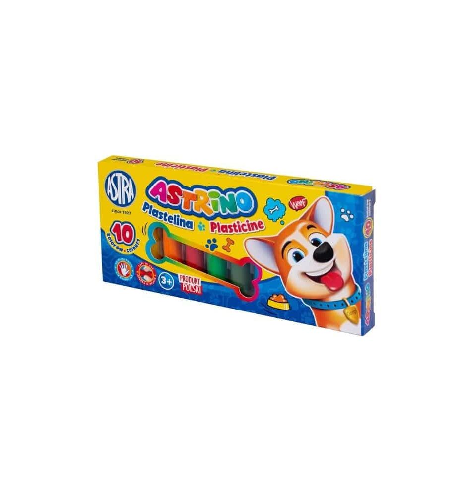 PLASTELINA ASTRINO 10KOL 8075
