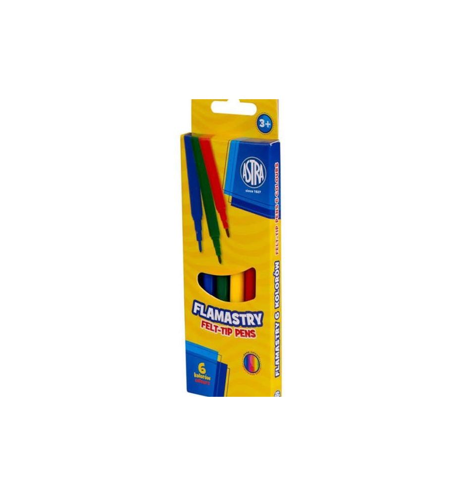 FLAMASTRY ASTRA 6 KOLOROW 1204