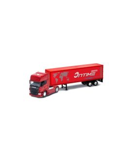 TRUCK WELLY SCANIA KONTEN.R730 1:64 0216