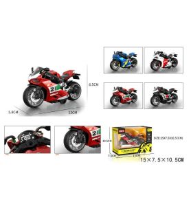 MOTOCYKL Z NAPEDEM 1:14 W KARTONIE 5942