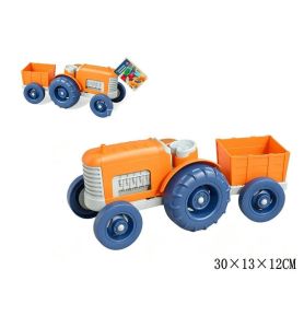 TRAKTOR Z PRZYCZEPA DO PIASKU 5642