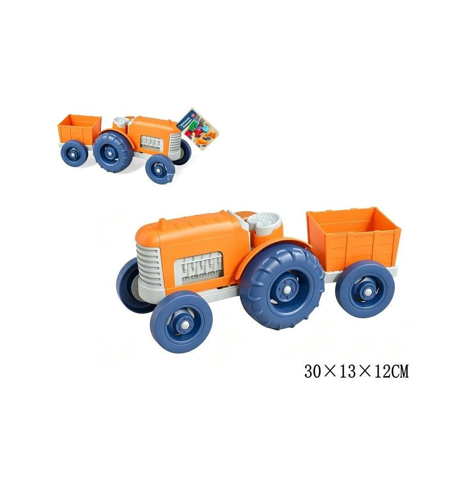 TRAKTOR Z PRZYCZEPA DO PIASKU 5642