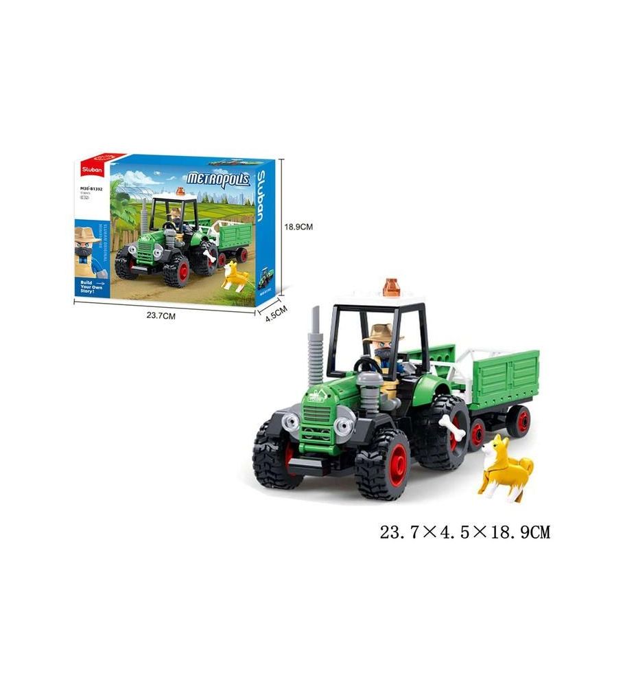 KLOCKI TRAKTOR FARMERA 114EL. 5163