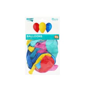 BALON PASTEL MIX KOLOROW 23CM 25SZT 8438