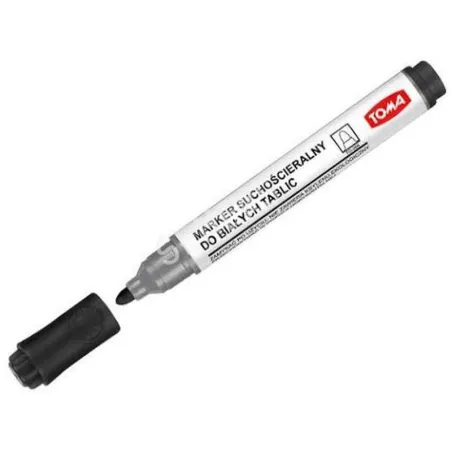 Czarny Marker do Tablic Ścieralny Zestaw 10 szt | Kup Teraz