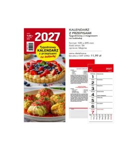 KALENDARZ TYGODNIOWY Z PRZEPISAMI 7470