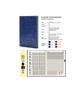 KALENDARZ PLANER TYGODNIOWY 9314