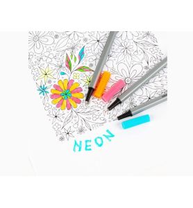 CIENKOPISY NEONOWE 6 KOL. KIDEA 6646