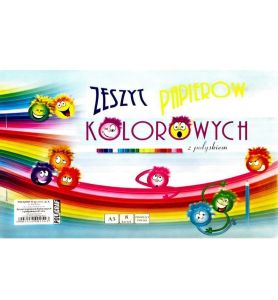 ZESZYT PAP. KOLOR. A5 Z POLYSKIEM 2543