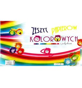 ZESZYT PAP. KOLOR. A4 Z POLYSKIEM 2536
