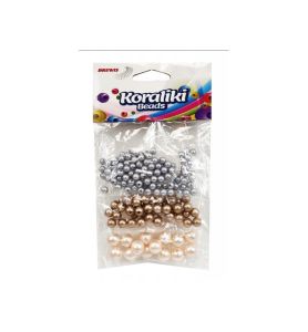 KORALIKI 3KOL SREBNE 36G 3588