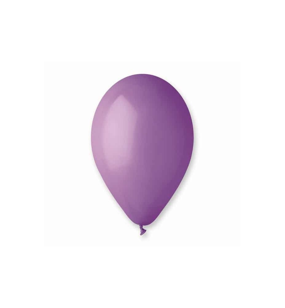 BALON PASTEL LAWENDA 26CM 100SZT 4916