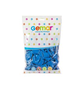 BALON PASTEL NIEBIESKI 26CM 100SZT 1014