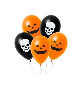 BALONY CZASZKI I DYNIE 12" 5SZT. 8244