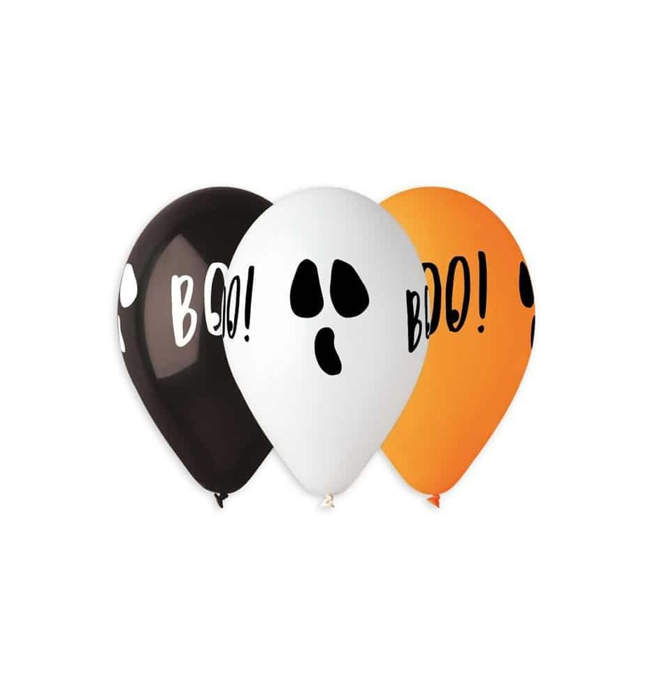 BALONY GEMAR 13" HEL BOO 5SZT. 3953