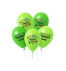 BALONY GAME ON ZIELONE 12" 5SZT 8425