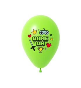 BALONY GAME ON ZIELONE 12" 5SZT 8425