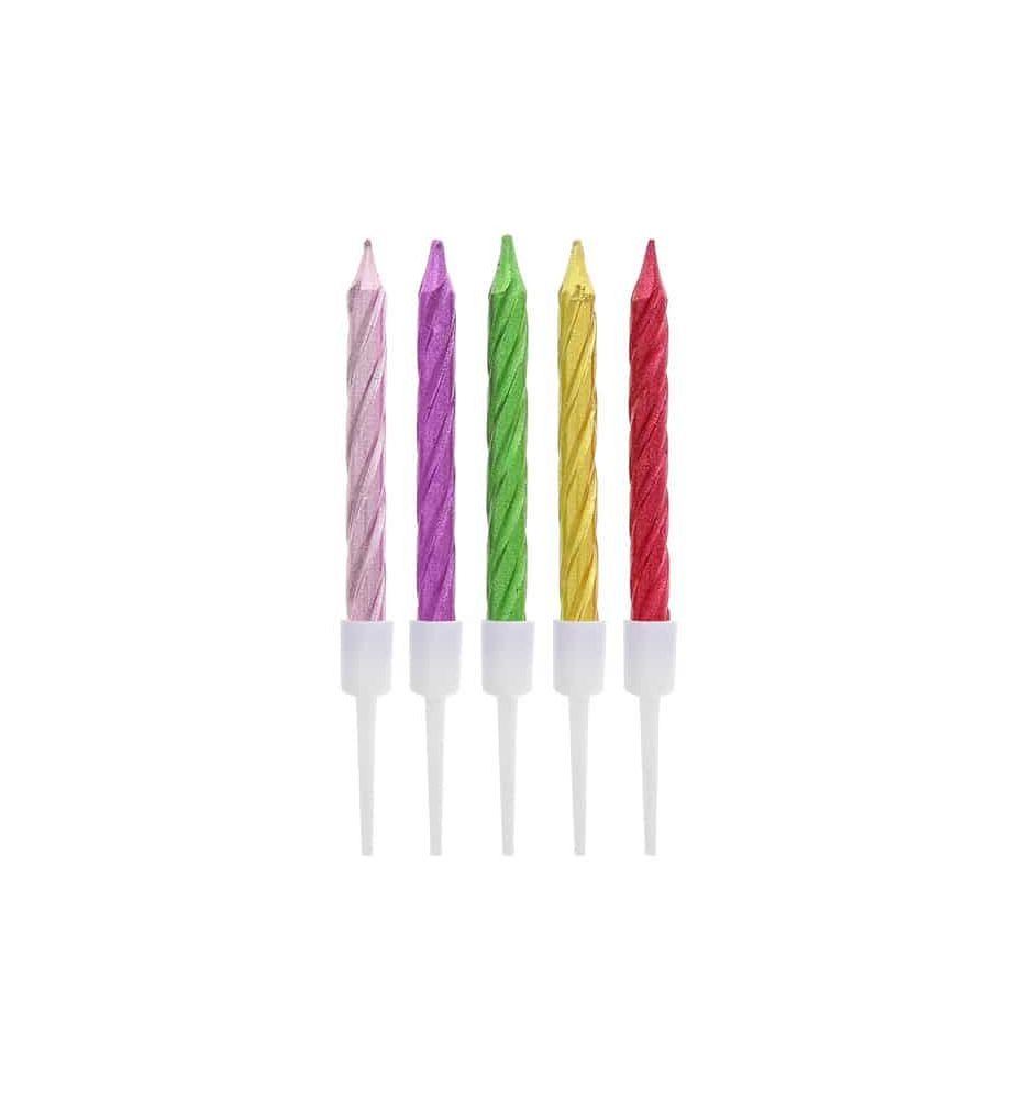 SWIECZKI TWISTER METALIC 6CM 10SZT. 6292