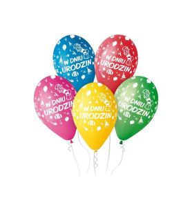 BALONY 13" W DNIU URODZIN 5SZT. 1906