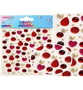 DZETY SAMOP. DS114 CZERW.-PERLOWY 6688