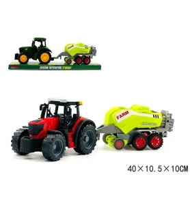 TRAKTOR Z MASZYNA ROLNICZA 1600