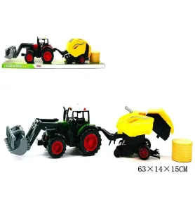 TRAKTOR Z PRASA + TUR XXL 1820