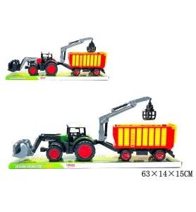 TRAKTOR Z PRZYCZEPA XXL 2238