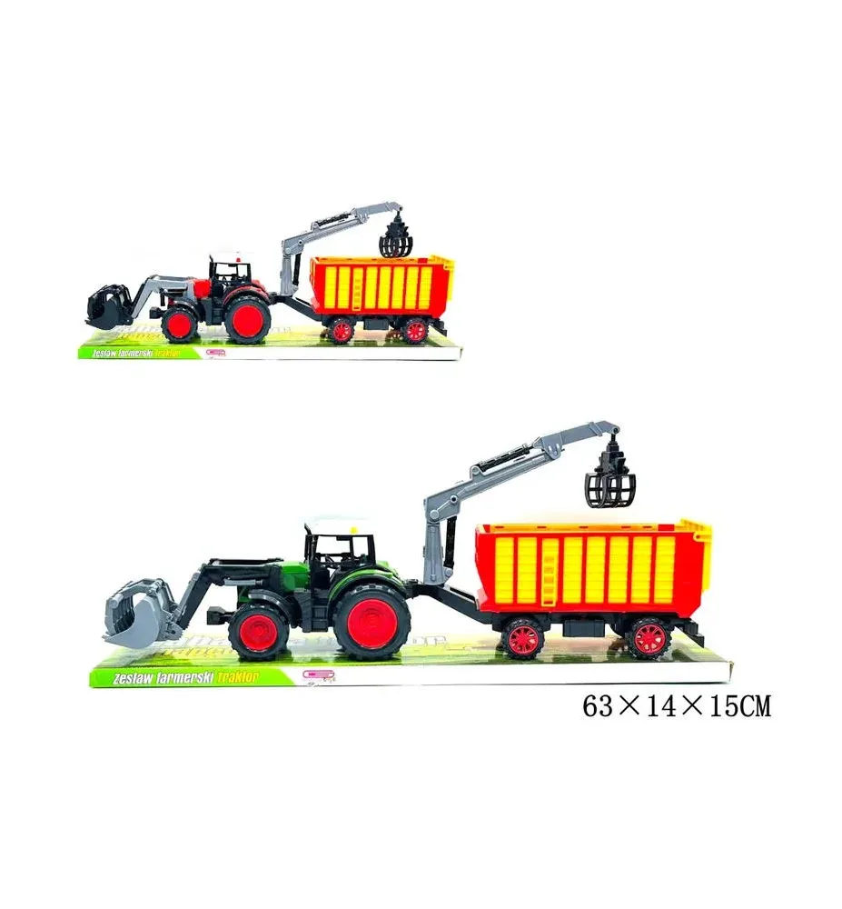TRAKTOR Z PRZYCZEPA XXL 2238