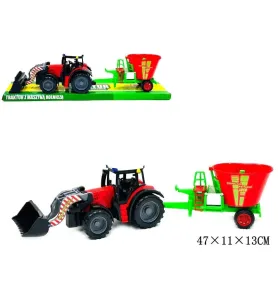 TRAKTOR Z MASZYNA ROLNICZA 2160