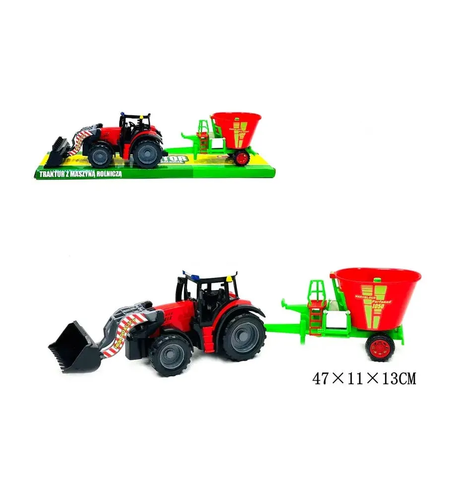 TRAKTOR Z MASZYNA ROLNICZA 2160