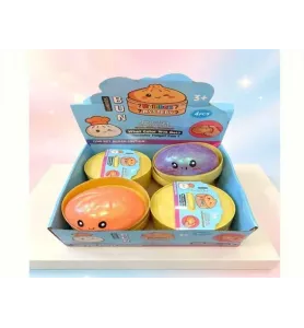Gniotek Pierożek Dumpling Squishy gigant 15cm z kulkami – Hurtownia