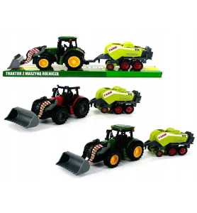 Traktor z prasą i turem 4310 – Kup teraz zabawki rolnicze!