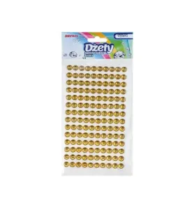 Złote Dżety Samoprzylepne 6mm BR373 | Hurtownia Zabawki i Szkolne