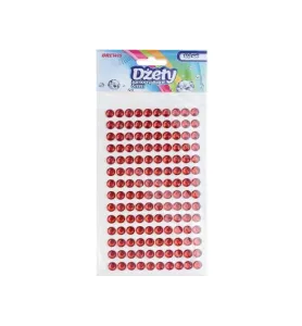 Dżety Samoprzylepne 6mm Czerwone DS22 BR375 | Hurtownia Bonk
