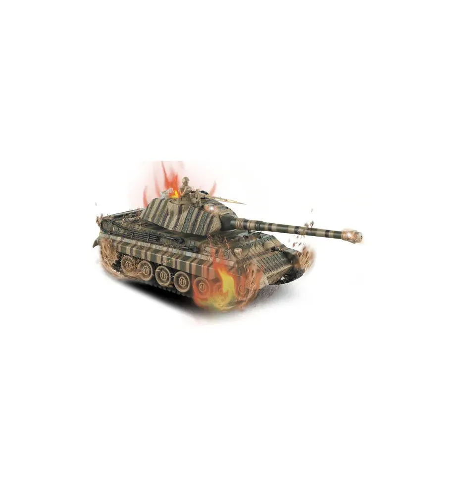Czołg Zdalnie Sterowany King Tiger 40cm GO2025 | Hurtownia Bonk
