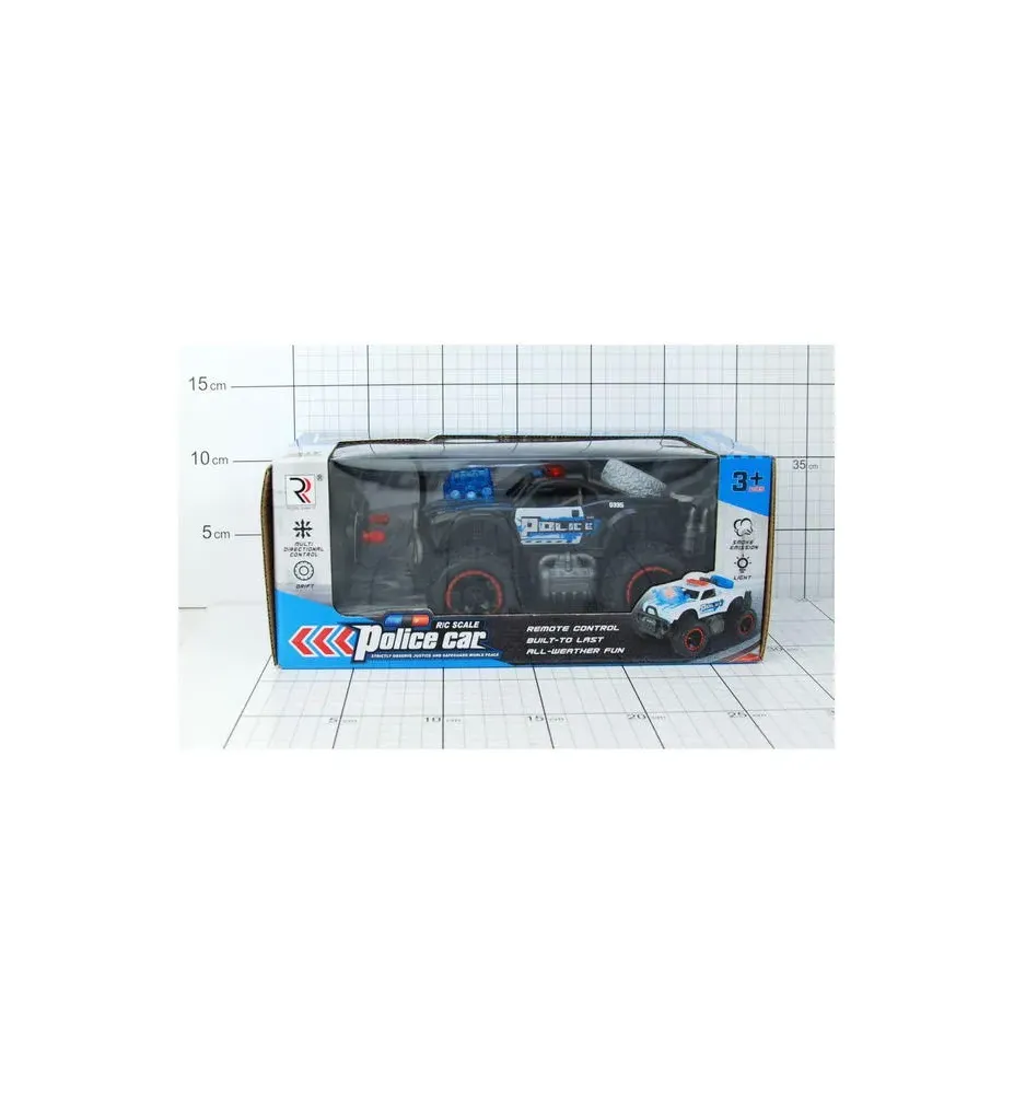 Jeep Policyjny R/C z Dymem GO3553 | Hurtownia Zabawek F.H. Bonk