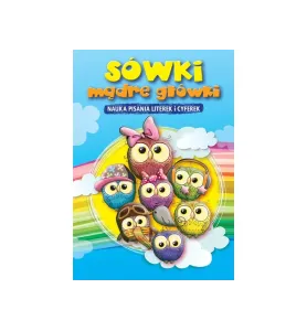 Mądre Sówki 2071 Kolorowanka z Naklejkami OK169 | Hurtownia Bonk
