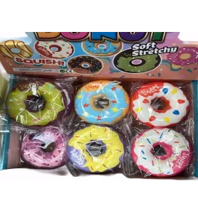 Gniotek Donat Squishy Piankowy TI146 | Zabawka Antystresowa